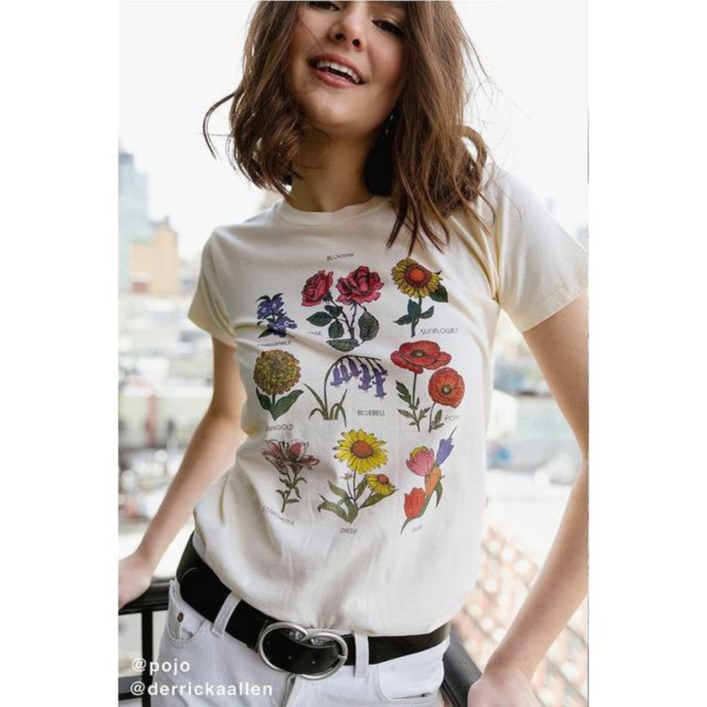 Urban outfitters bloom graphic flow…